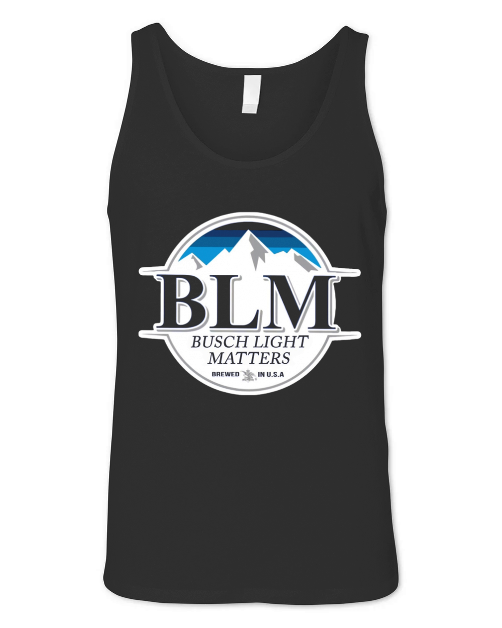 Busch Light Matters Brewed In USA Unisex Jersey Tank