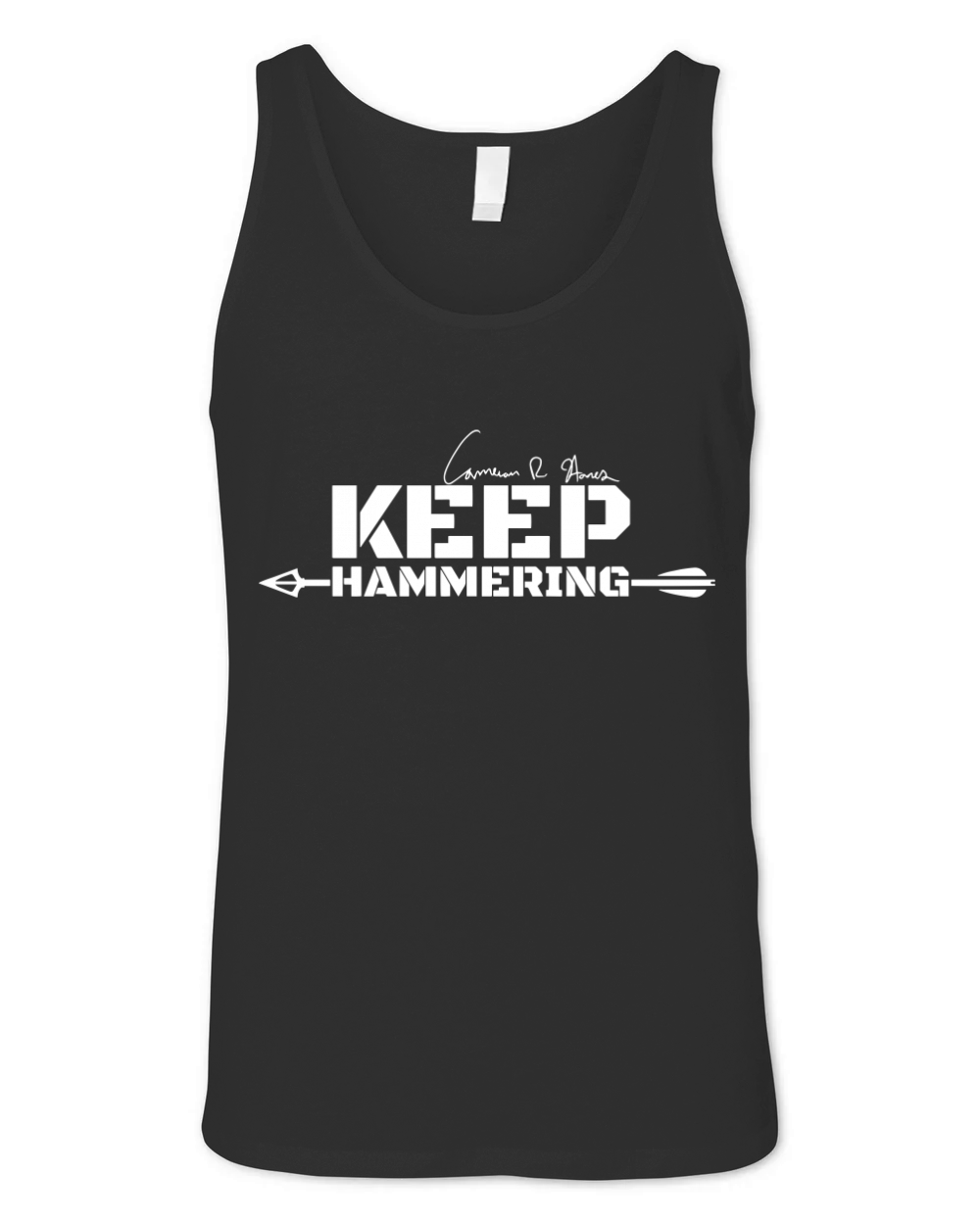 Keep Hammering Unisex Jersey Tank