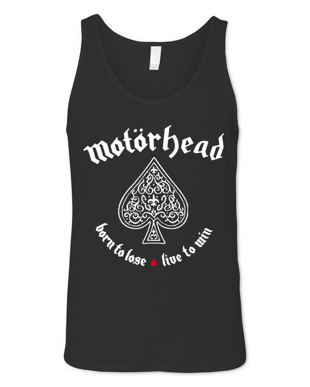 Motörhead Born to Lose Live to win ace of spades Unisex Jersey Tank