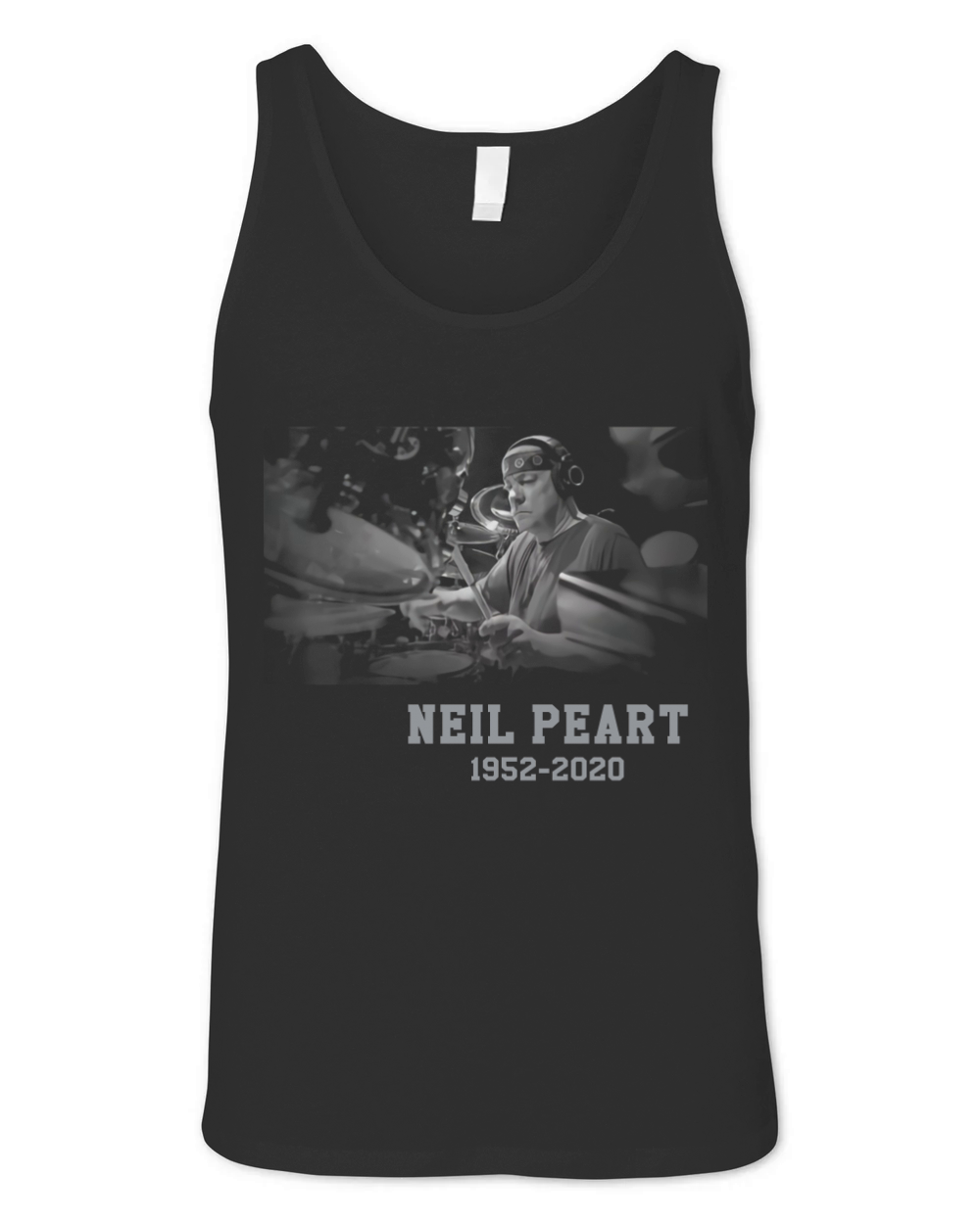 Neil Memory Peart In Loving Drummer 2020 Unisex Jersey Tank
