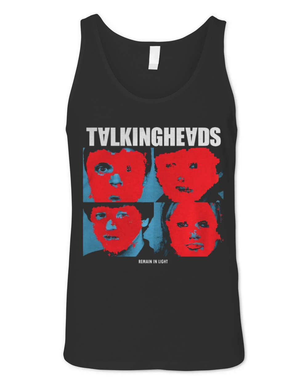 Talking Heads Band   Remain in Light Tshirt Unisex Jersey Tank