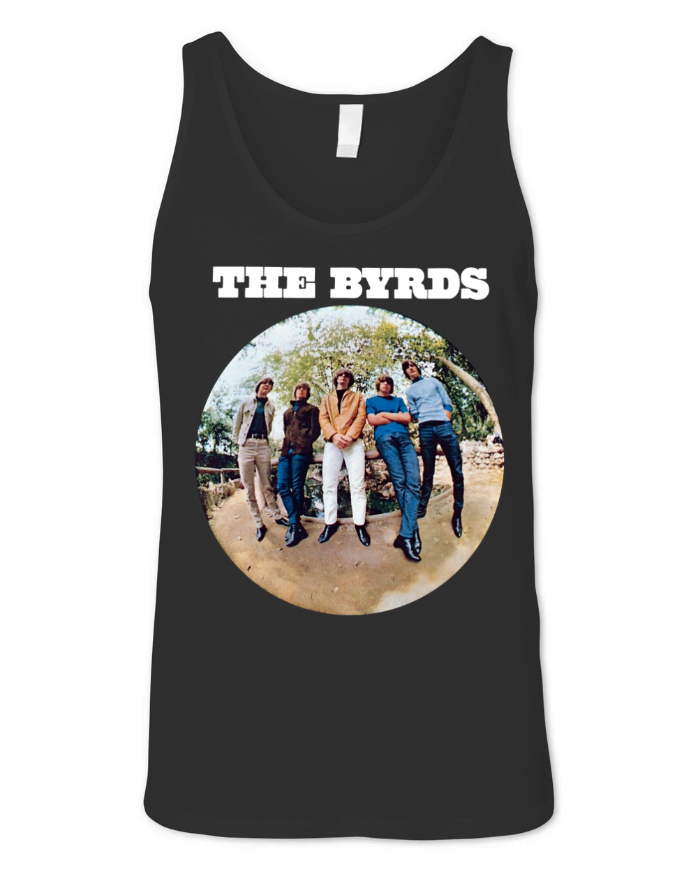 The Byrds Band tshirt Unisex Jersey Tank