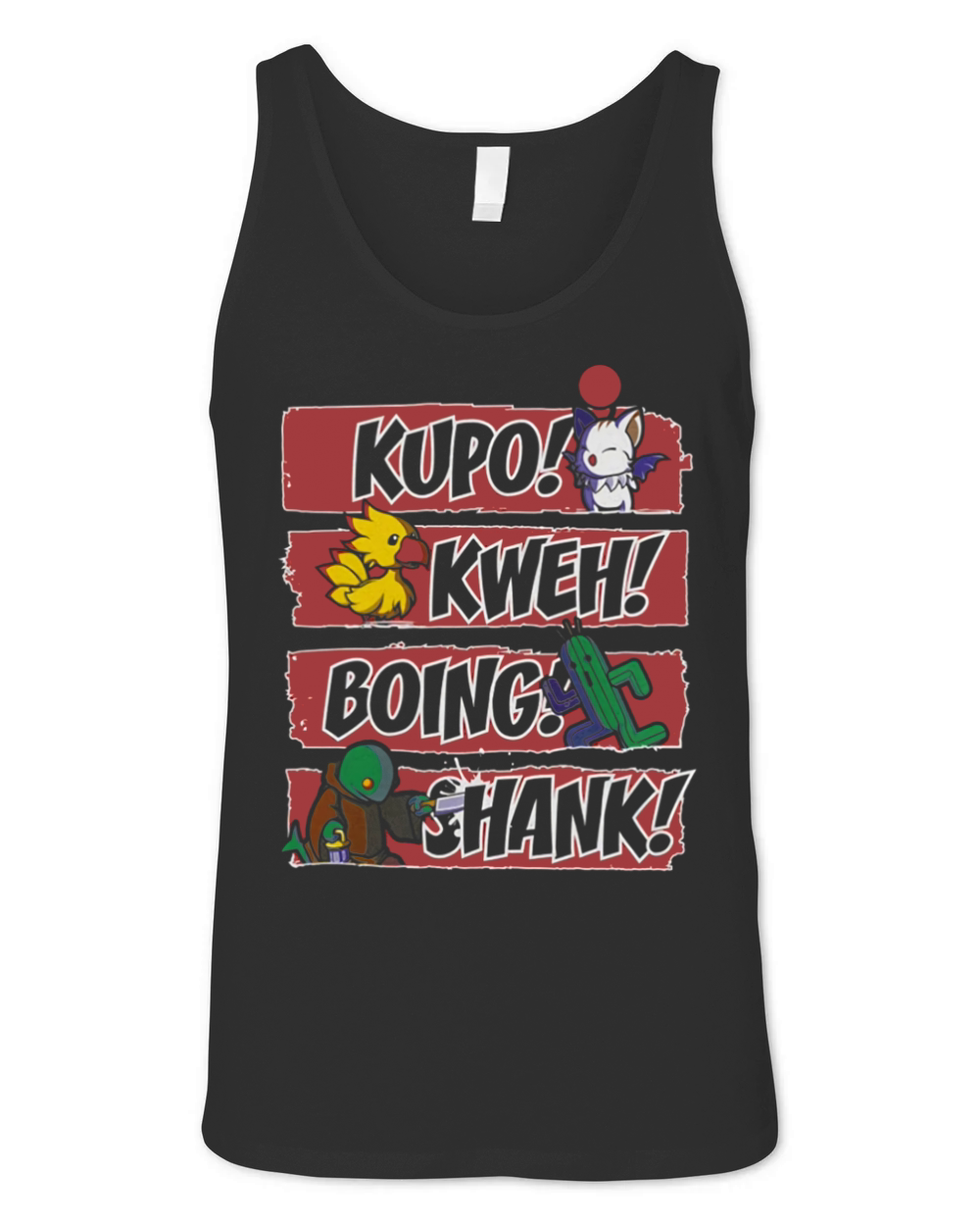 Zocoshi Kupo Kweh Boing Shank Unisex Jersey Tank
