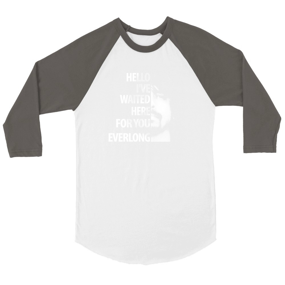 Foo Fighters  Everlong Unisex ¾ sleeve Raglan T-shirt