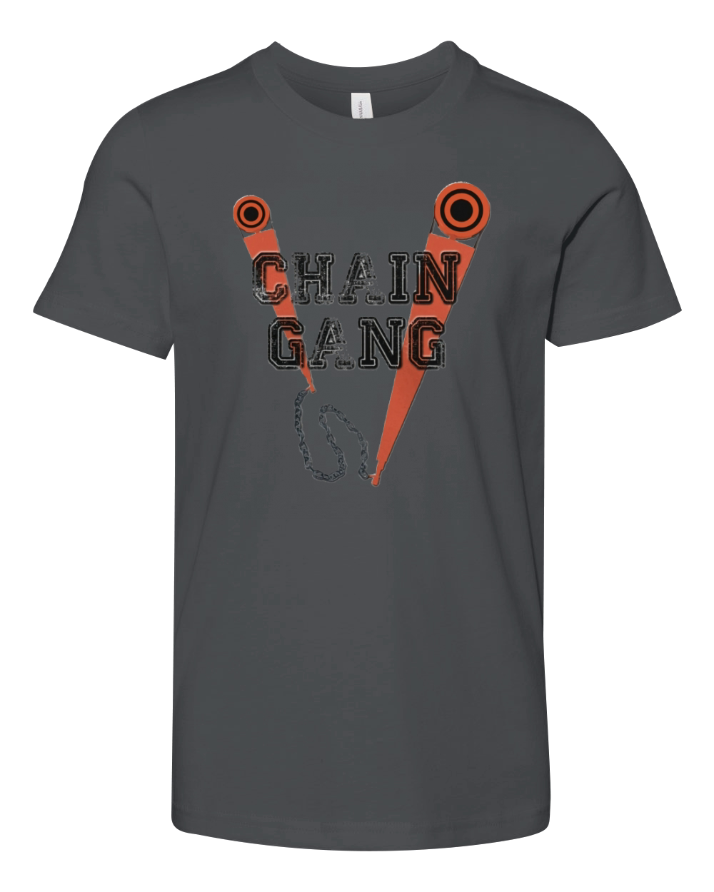 Chain Gang Football T-Shirt Youth Unisex Jersey Tee