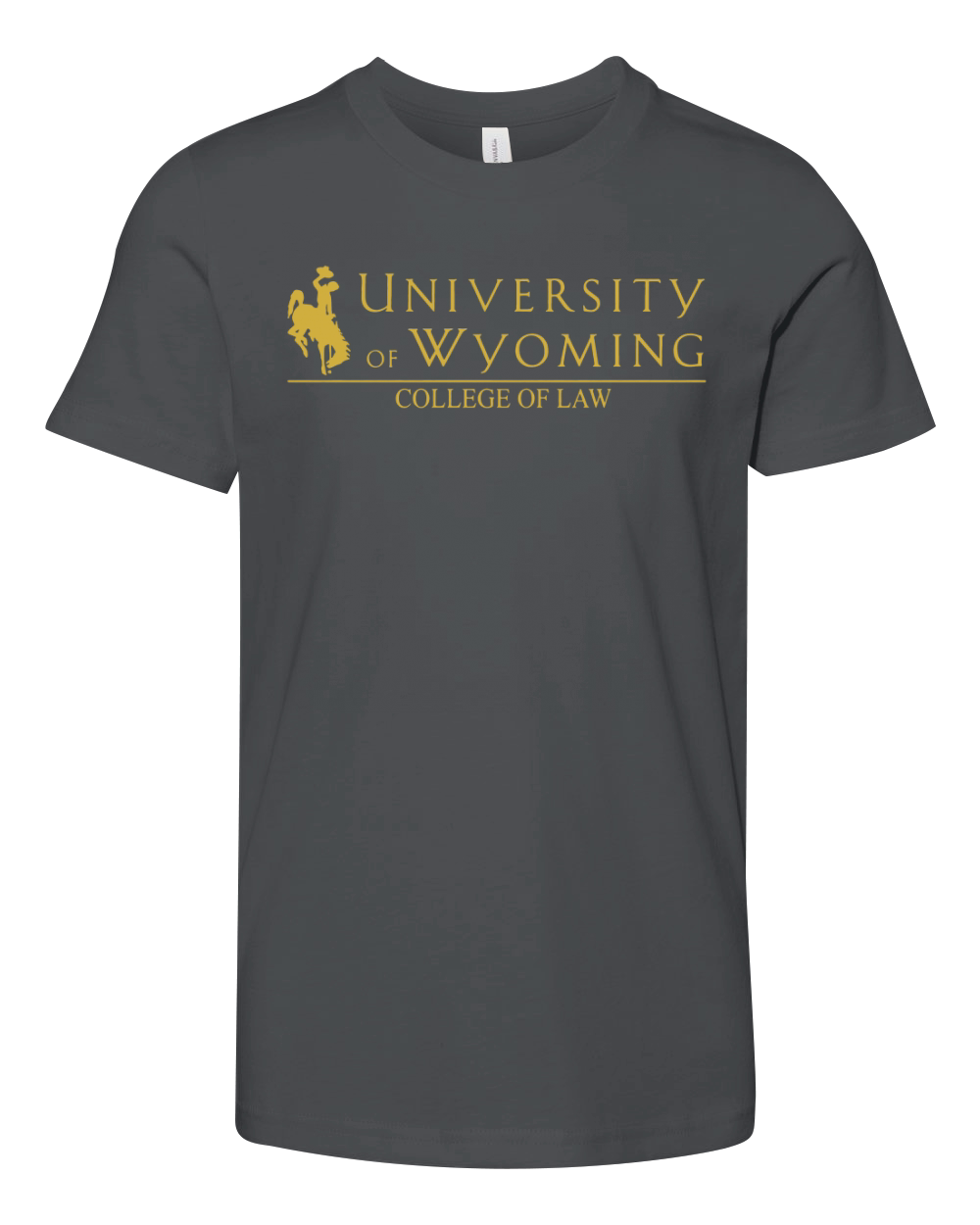 University of Wyoming College of Law Youth Unisex Jersey Tee