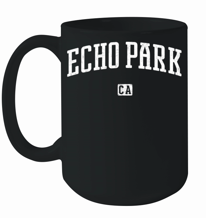 Echo Park California Vintage Style Ceramic Mug