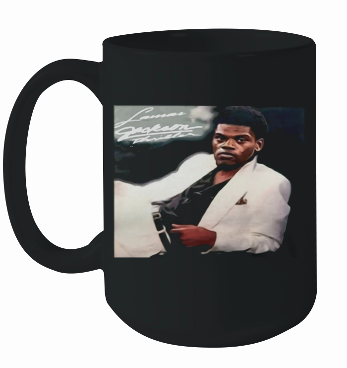 Lamar Jackson Thriller shirt Ceramic Mug