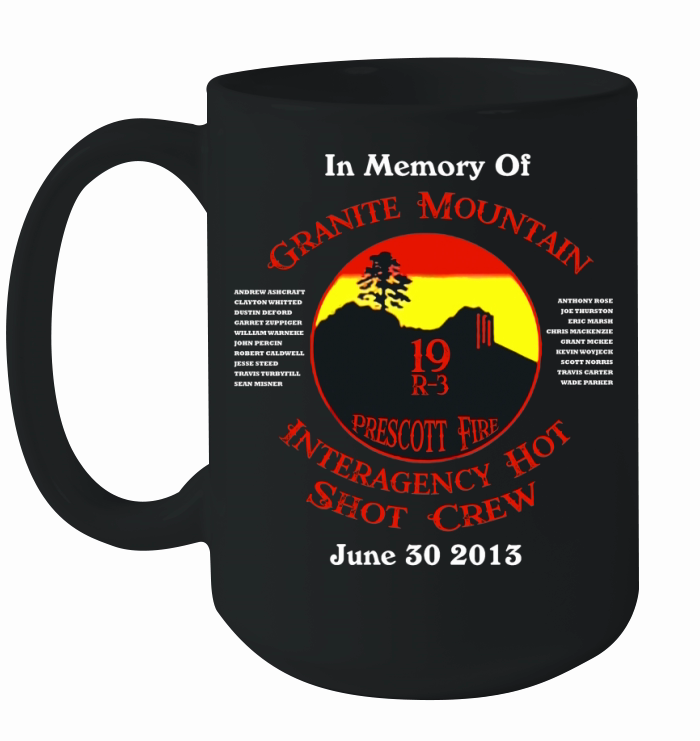 Prescott Granite Mountain Hotshots Memorial Ceramic Mug