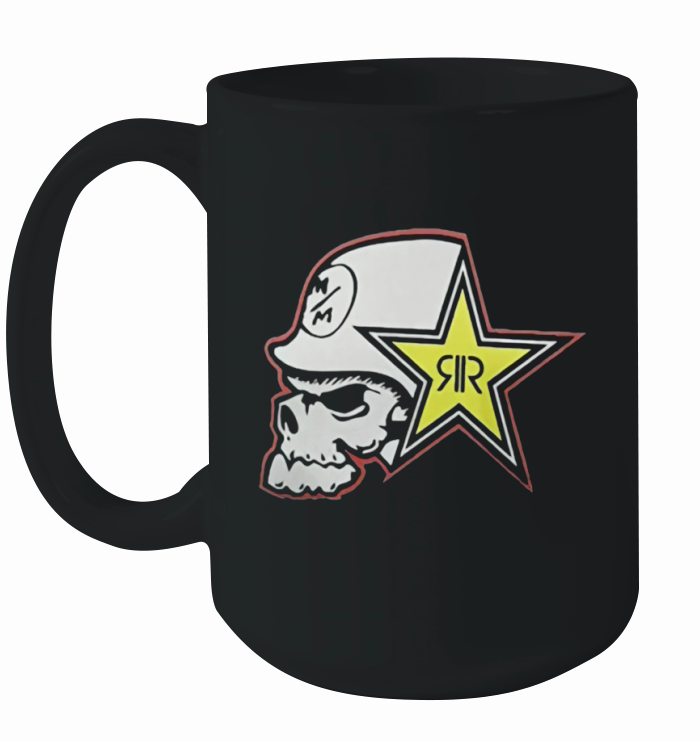 Rockstar Energy Drink Man Ceramic Mug