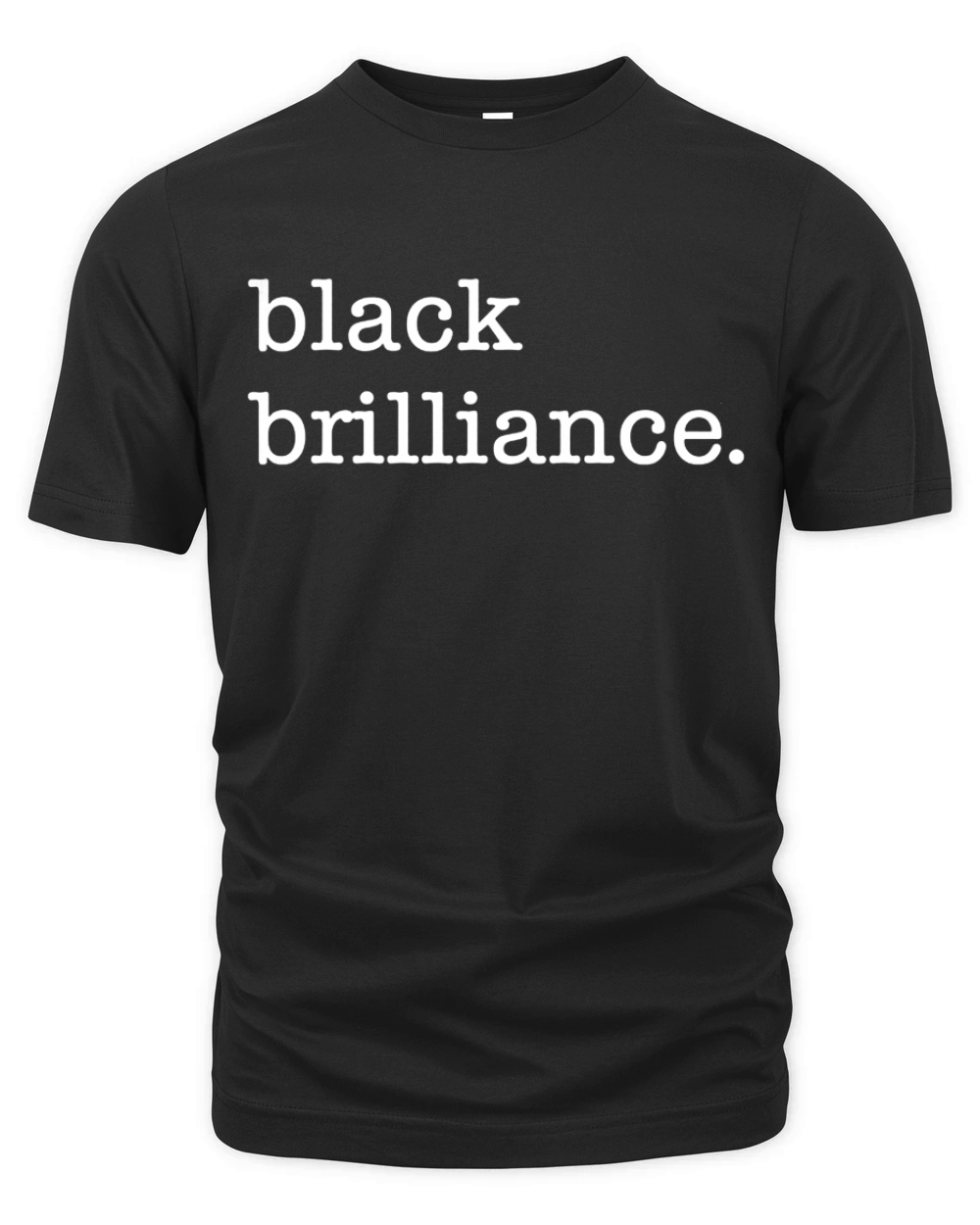 CLASSIC BLACK BRILLIANCE T SHIRT Organic Unisex T-shirt