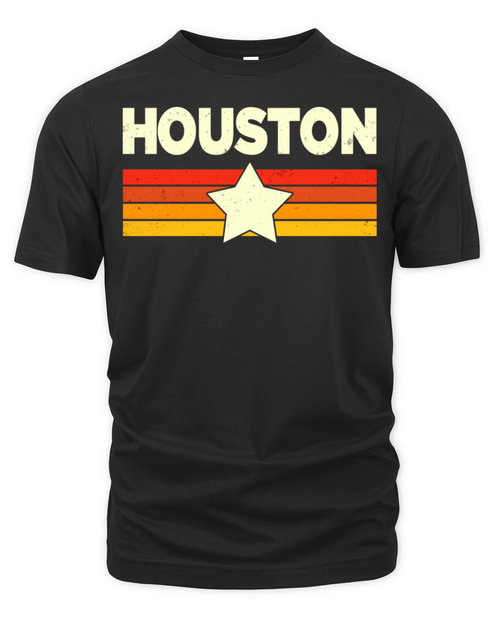 Houston Shirt Retro Vintage Houston Organic Unisex T-shirt