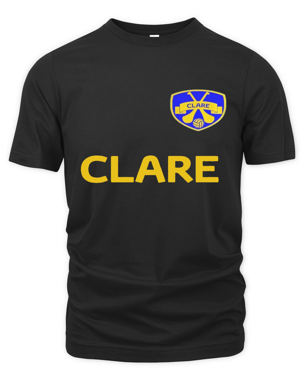 Ireland - County Clare Football and Hurling T-Shirt Organic Unisex T-shirt