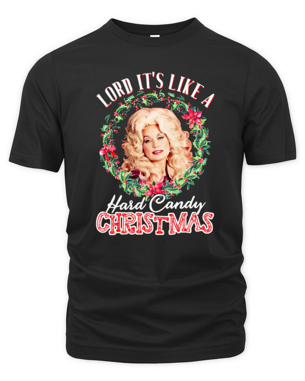 Lord It’s Like A Hard Candy Christmas Dolly Parton shirt - Unisex Long Sleeve Organic Unisex T-shirt