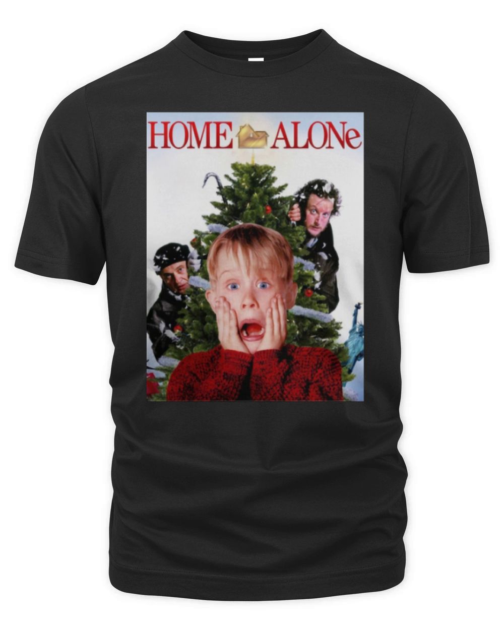 Macaulay Culkin Home Alone Kevin McCallister Christmas shirt Organic Unisex T-shirt