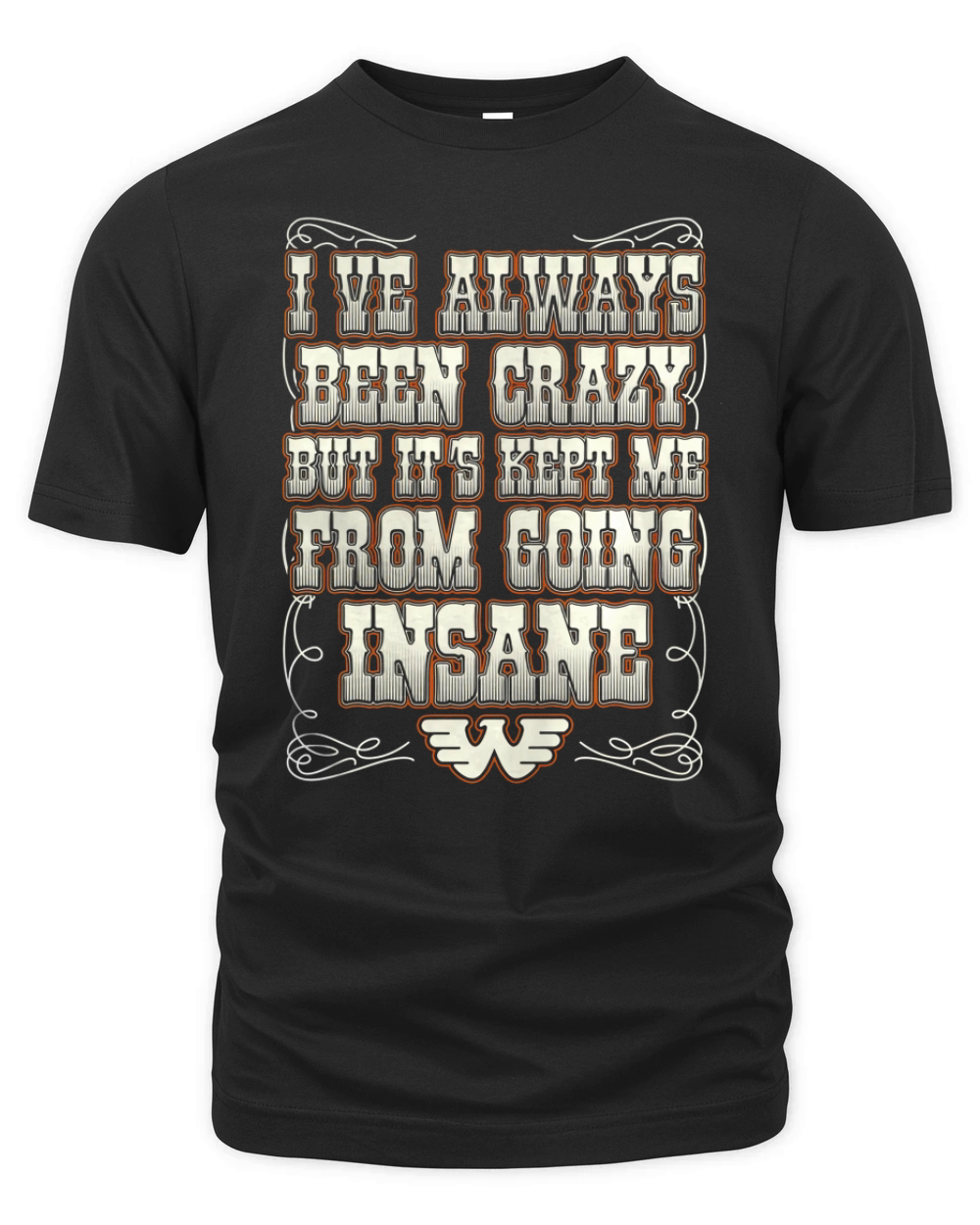 Waylon Jennings - I've always been crazy Organic Unisex T-shirt