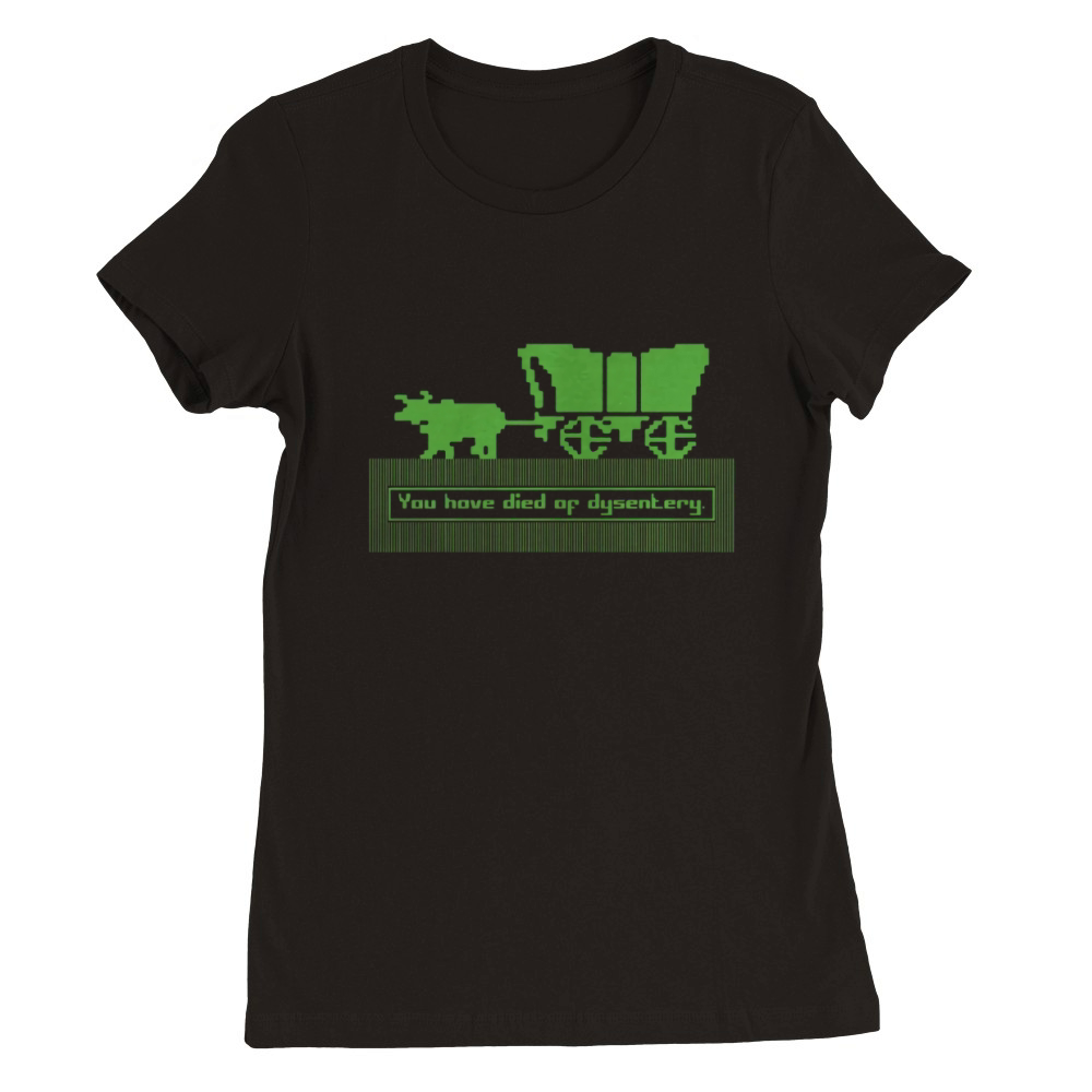 Oregon Trail Premium Womens Crewneck T-shirt