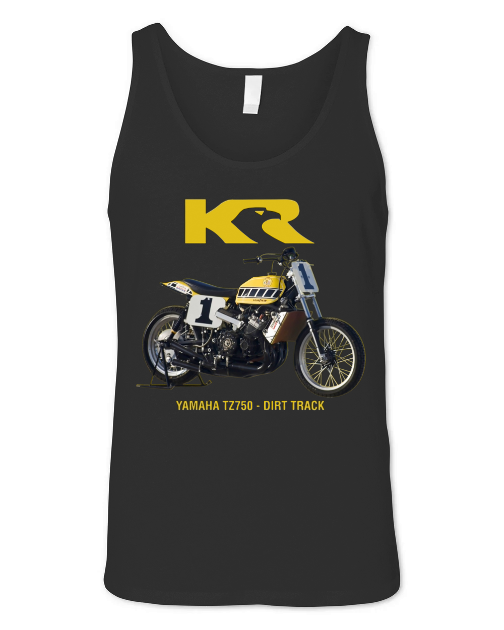 Kenny Roberts - TZ750 Dirt Track Unisex Jersey Tank