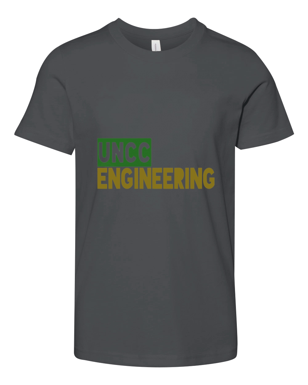 unc charlotte engineering Youth Unisex Jersey Tee