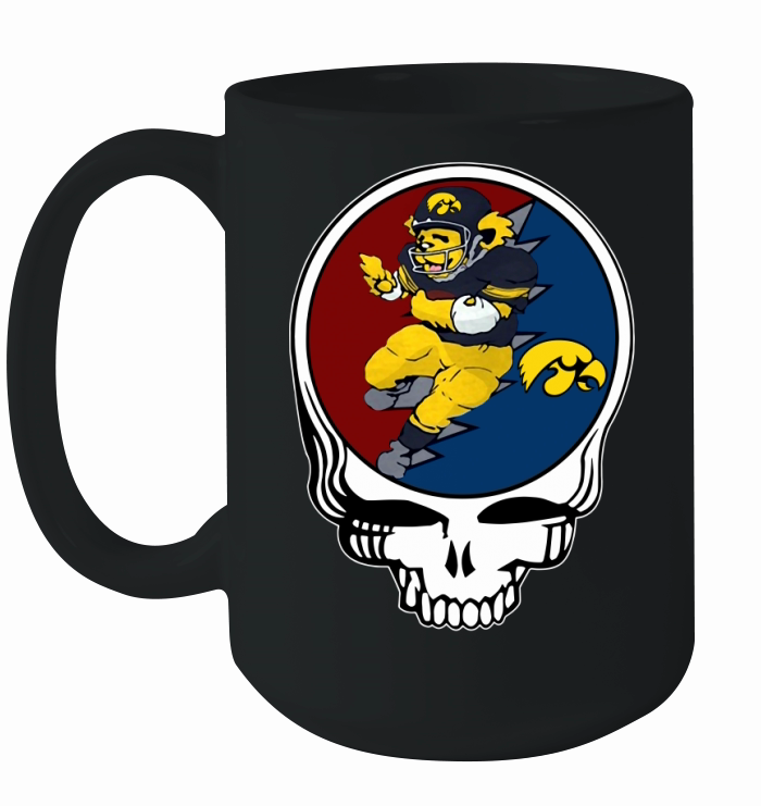 GratefulDead Iowa Hawkeyes Ceramic Mug