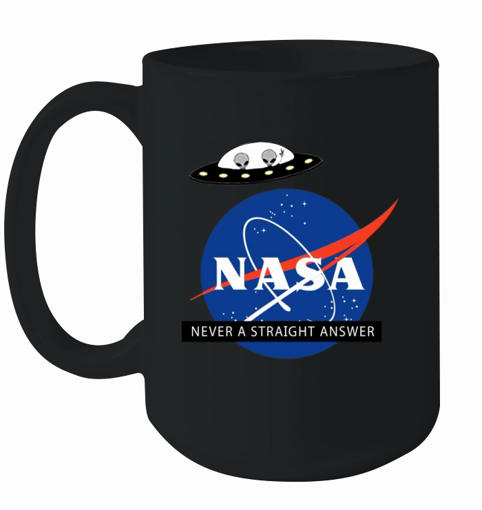 Nasa Never A Straight Answer Ceramic Mug