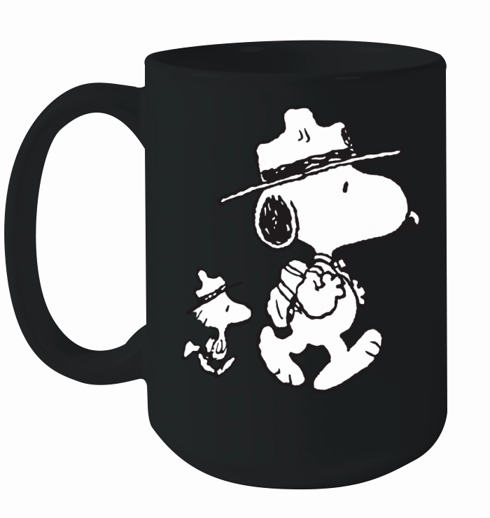 Snoopy  Woodstock Peanut Ceramic Mug