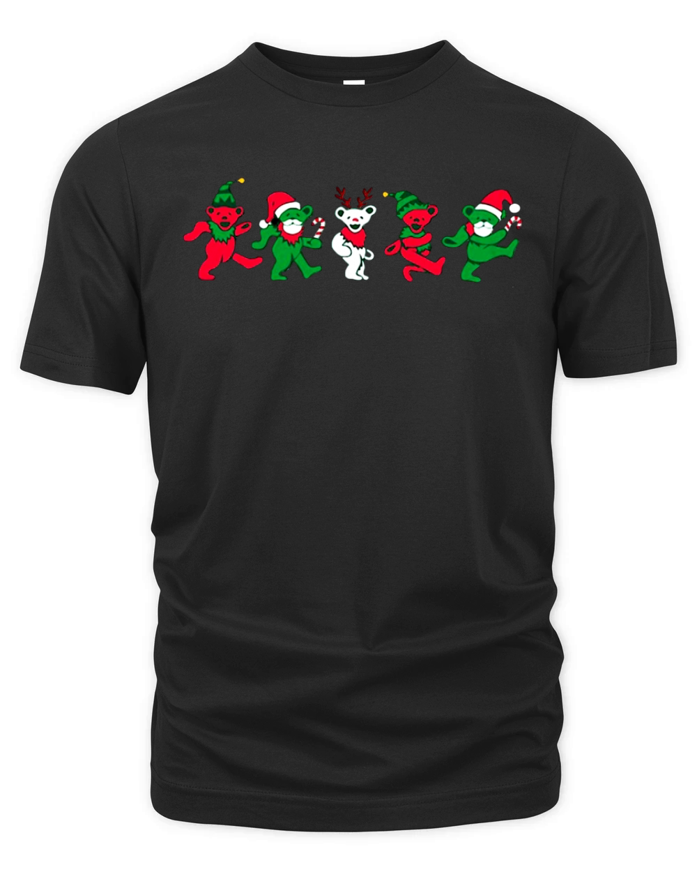 Bears Grateful Dead Christmas shirt Organic Unisex T-shirt