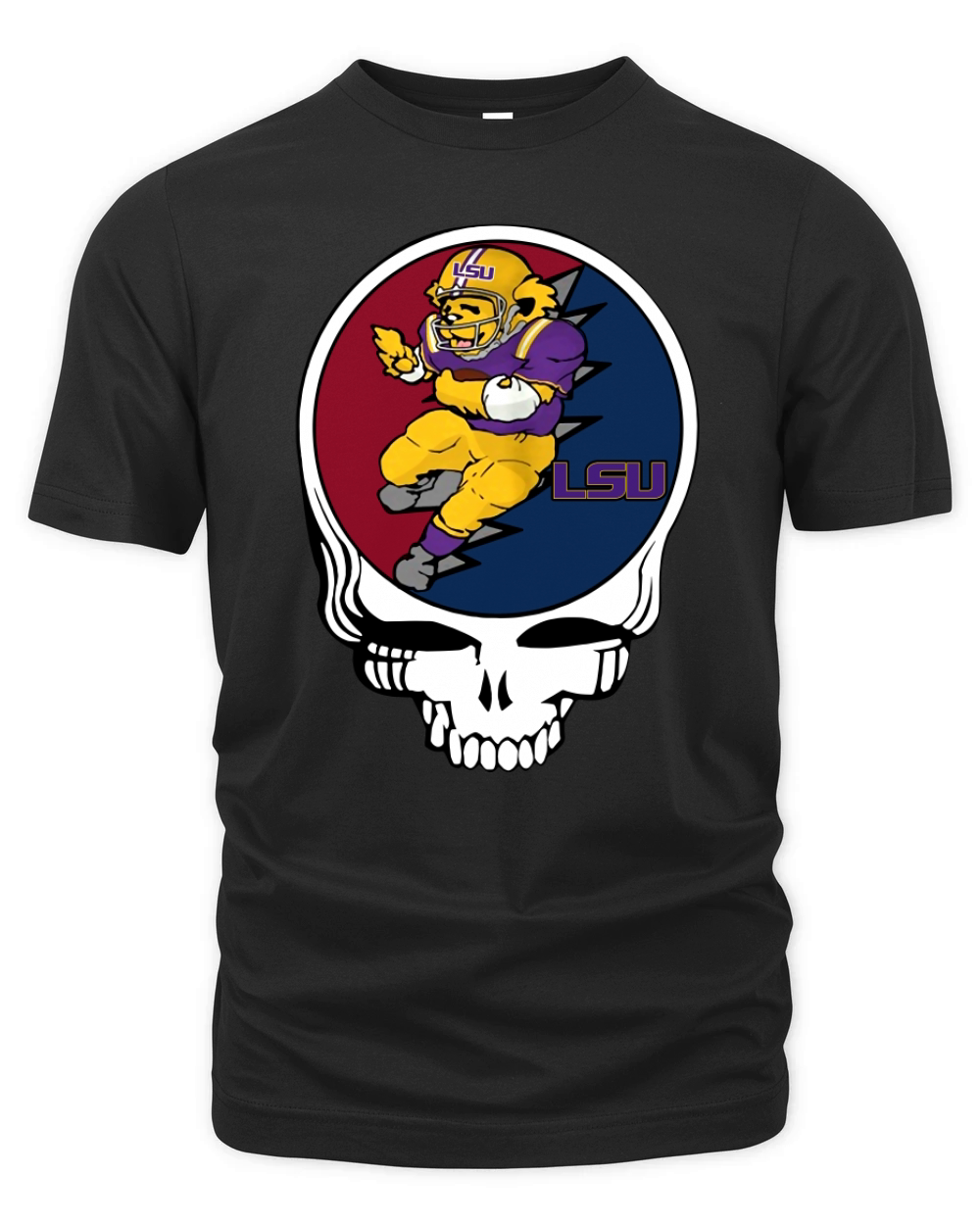 GratefulDead LSU Tigers Organic Unisex T-shirt
