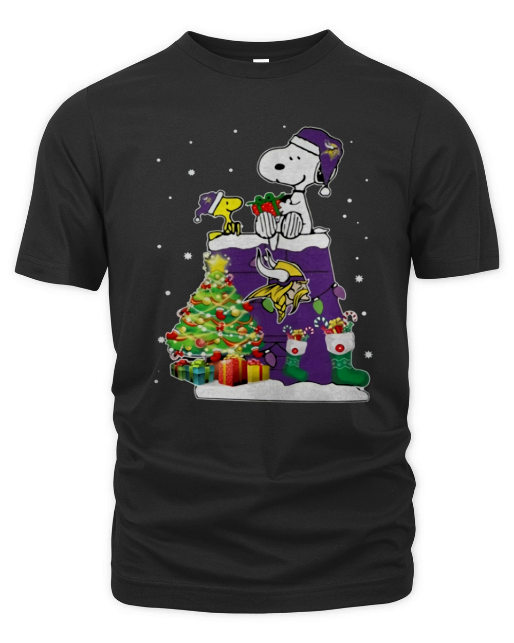 Minnesota Vikings  Christmas tree Organic Unisex T-shirt