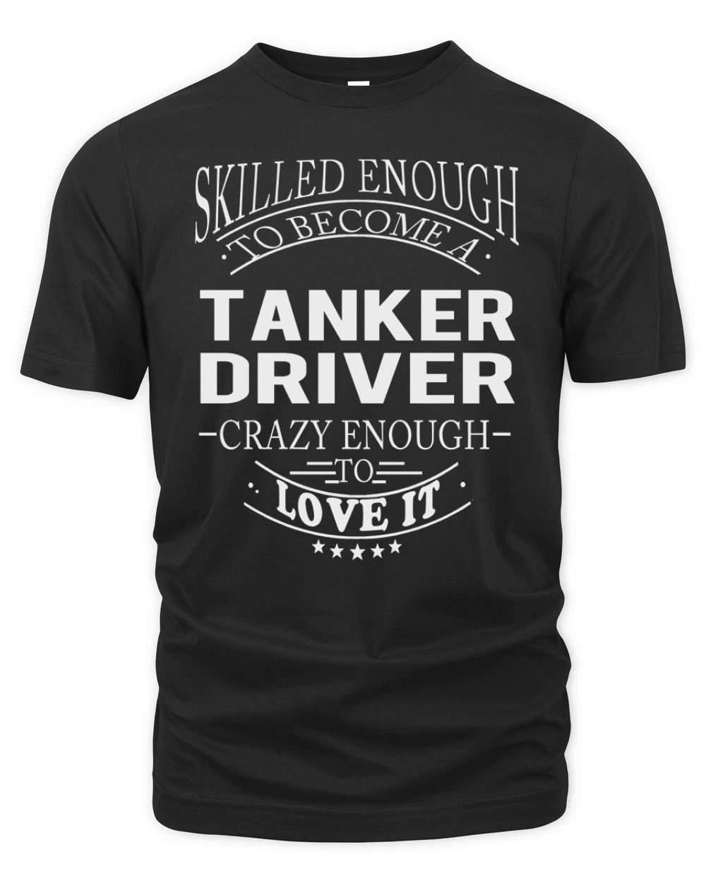 TANKER DRIVER Skill Enough Organic Unisex T-shirt