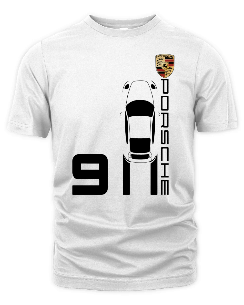 Vintage 911 Porsche Sports Car Organic Unisex T-shirt