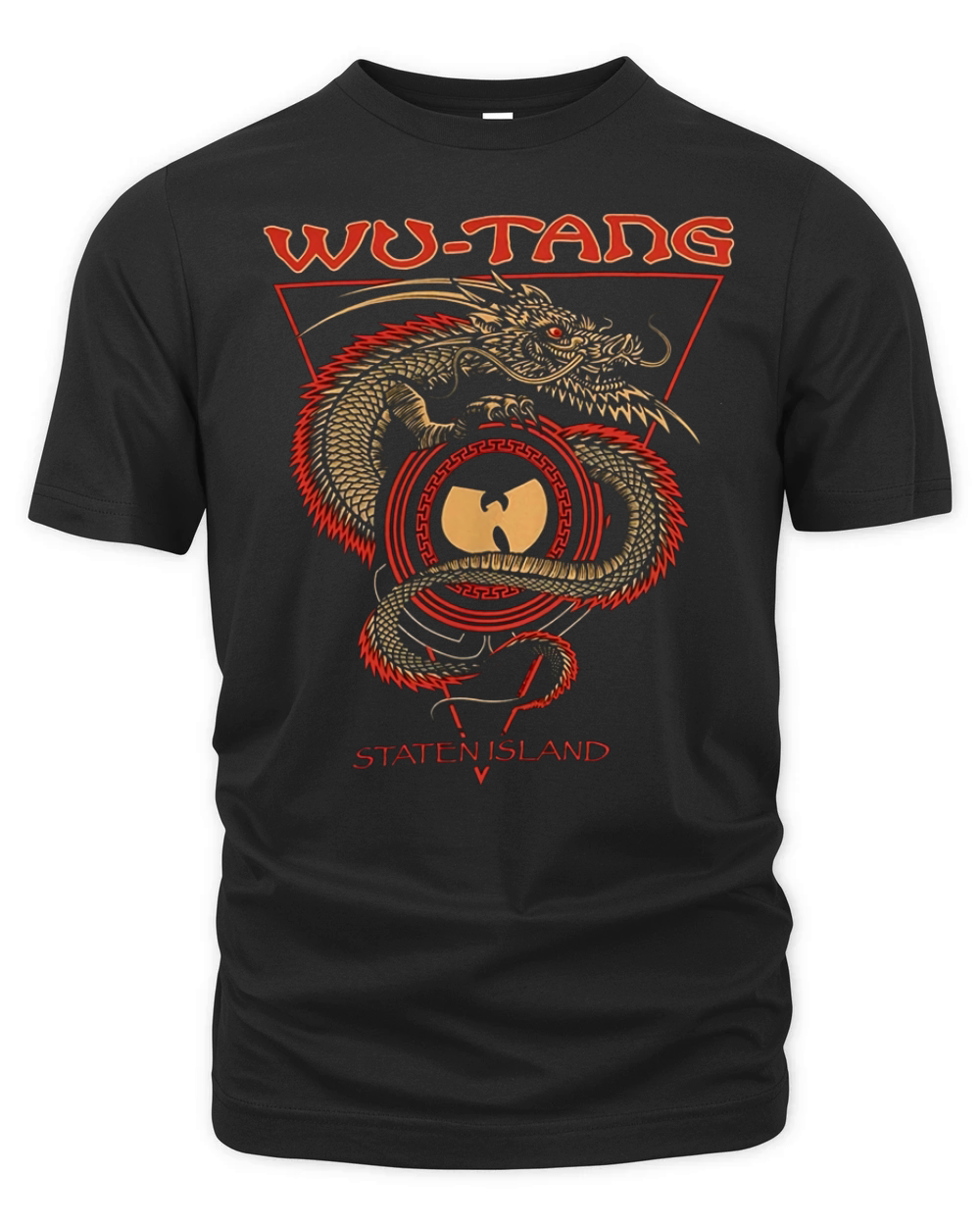 Wu Tang Clan Staten Island Dragon Organic Unisex T-shirt