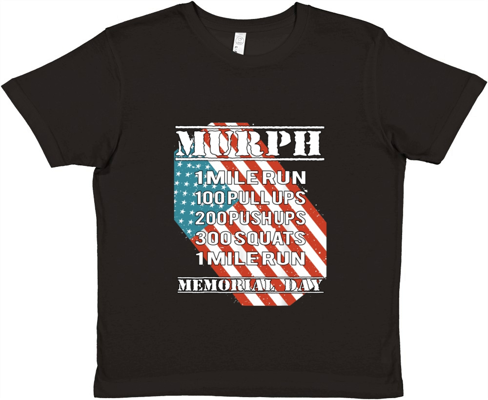 Murph Challenge Premium Kids Crewneck T-shirt