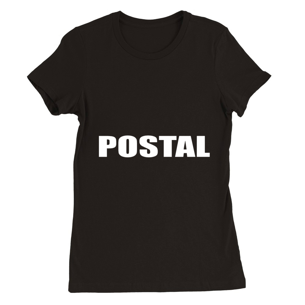 Postal T Shirt as worn by Maynard James Keenan Tool Premium Womens Crewneck T-shirt