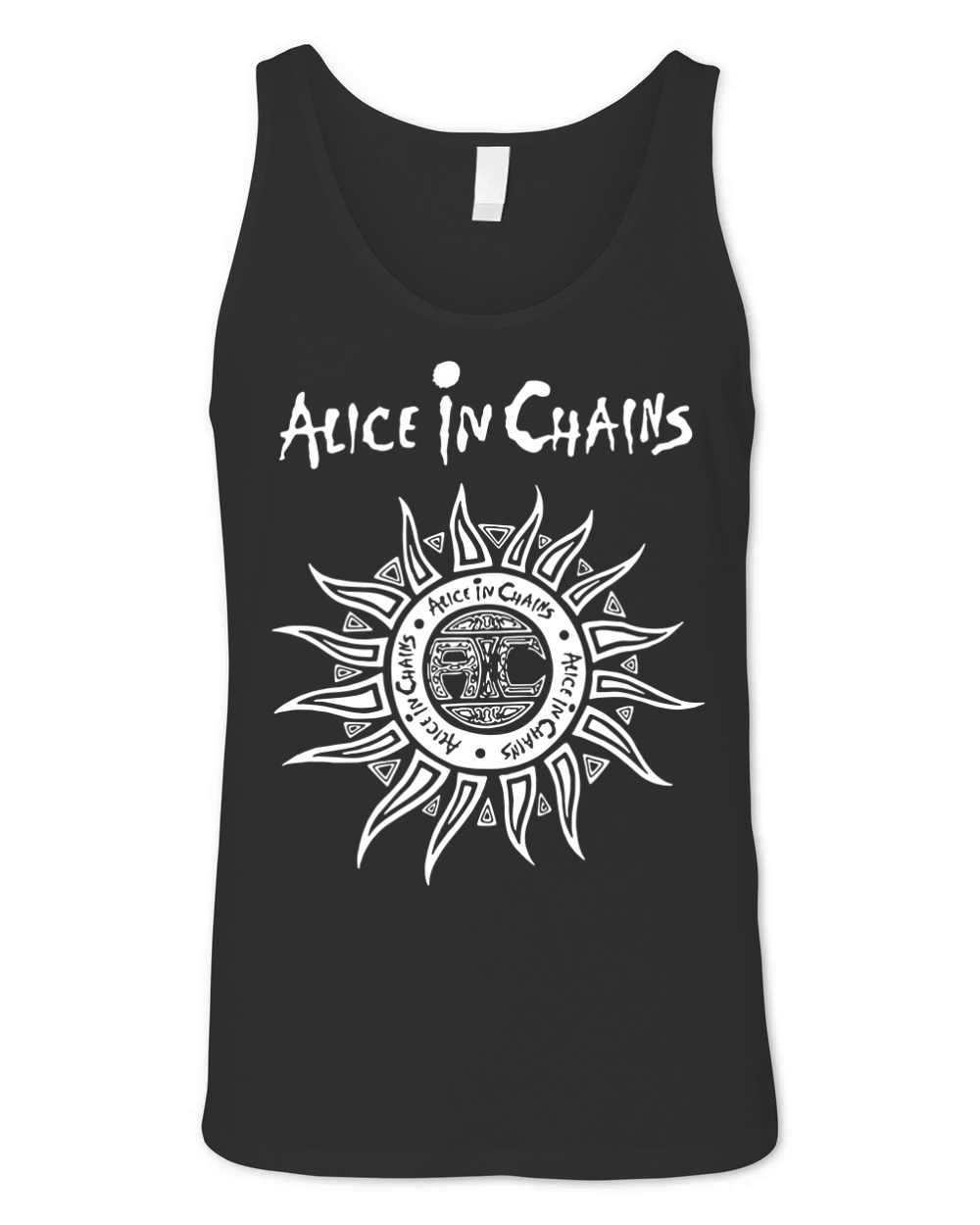 Alice In Chains Sun logo TShirt Unisex Jersey Tank