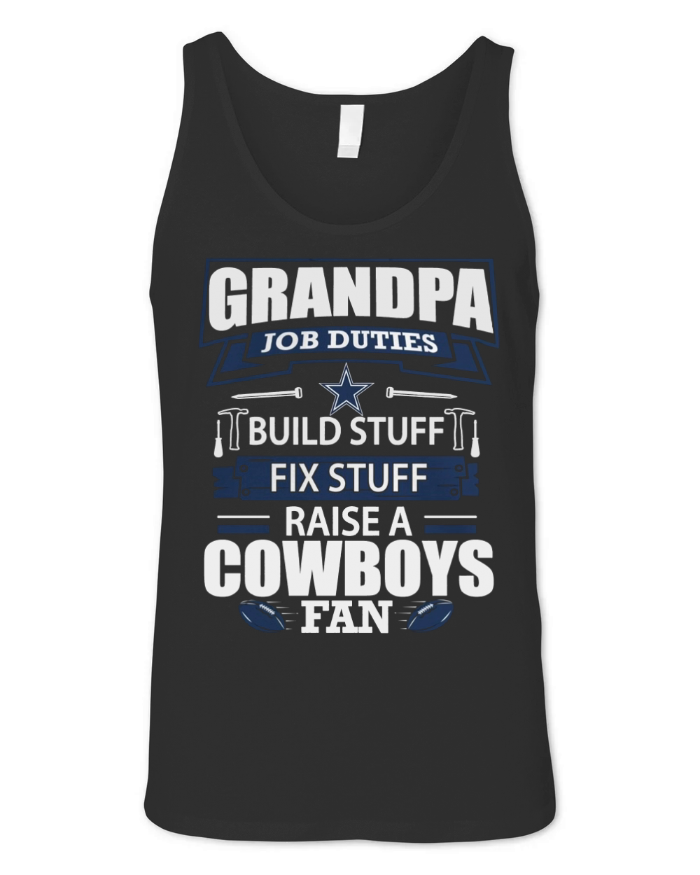 Cowboys Grandpa v2 T-shirt, Cowboys Grandpa v2 Hoodies Unisex Jersey Tank