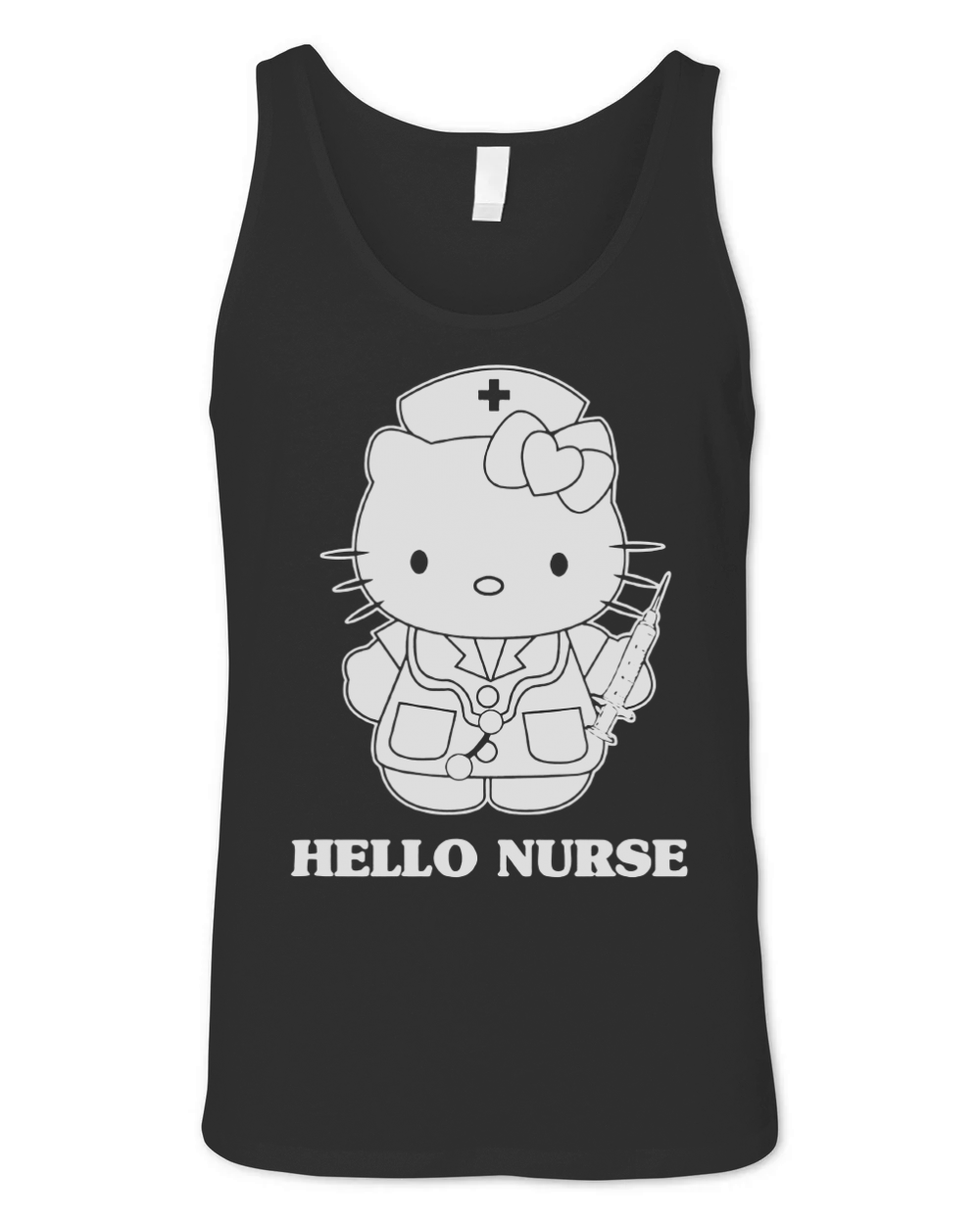 Nurse-Hello Kitty-2 Unisex Jersey Tank