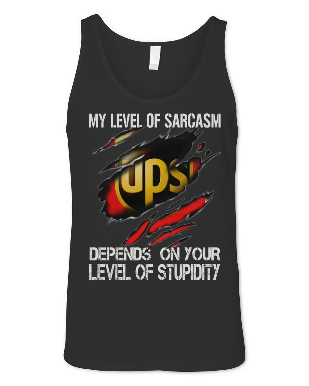 ups Unisex Jersey Tank