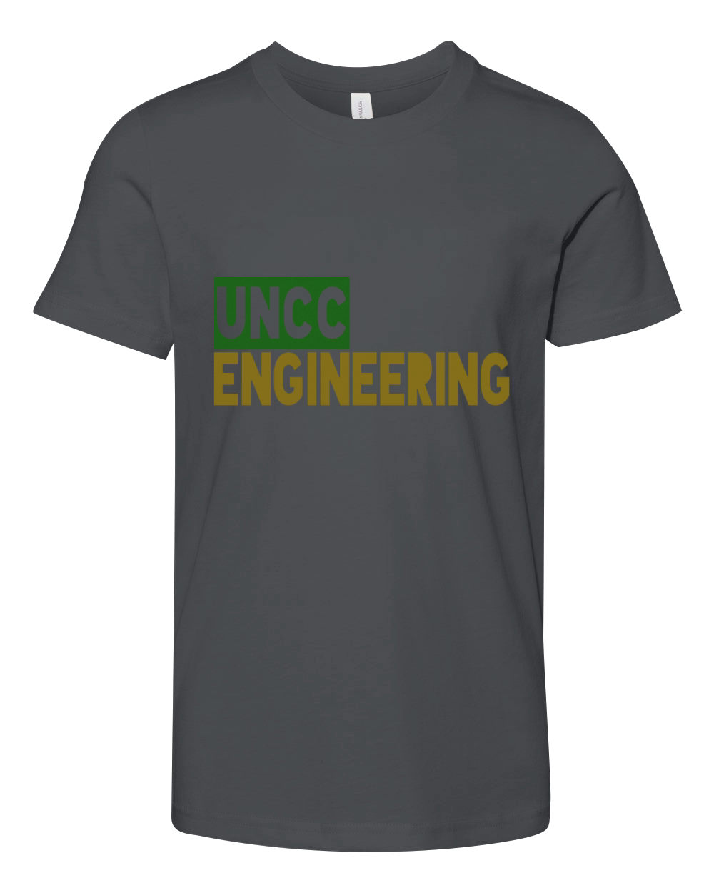 unc charlotte engineering Youth Unisex Jersey Tee