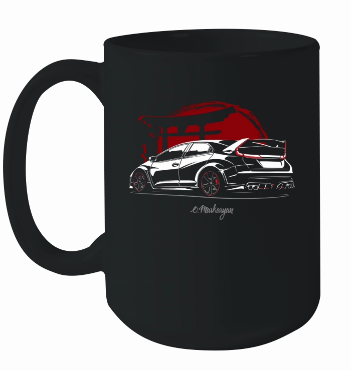 2015 Civic Type R Ceramic Mug