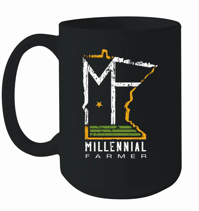 millennial farmer Ceramic Mug