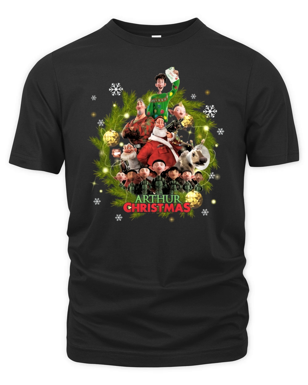 Arthur Christmas T Shirt Organic Unisex T-shirt