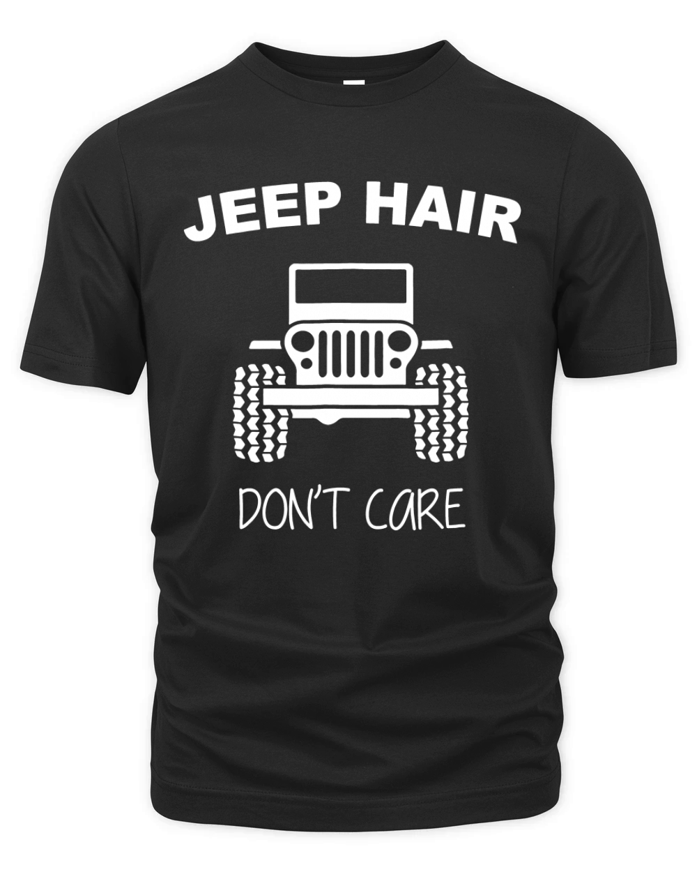 JEEP HAIR DONT CARE FUNNY JEEP Organic Unisex T-shirt