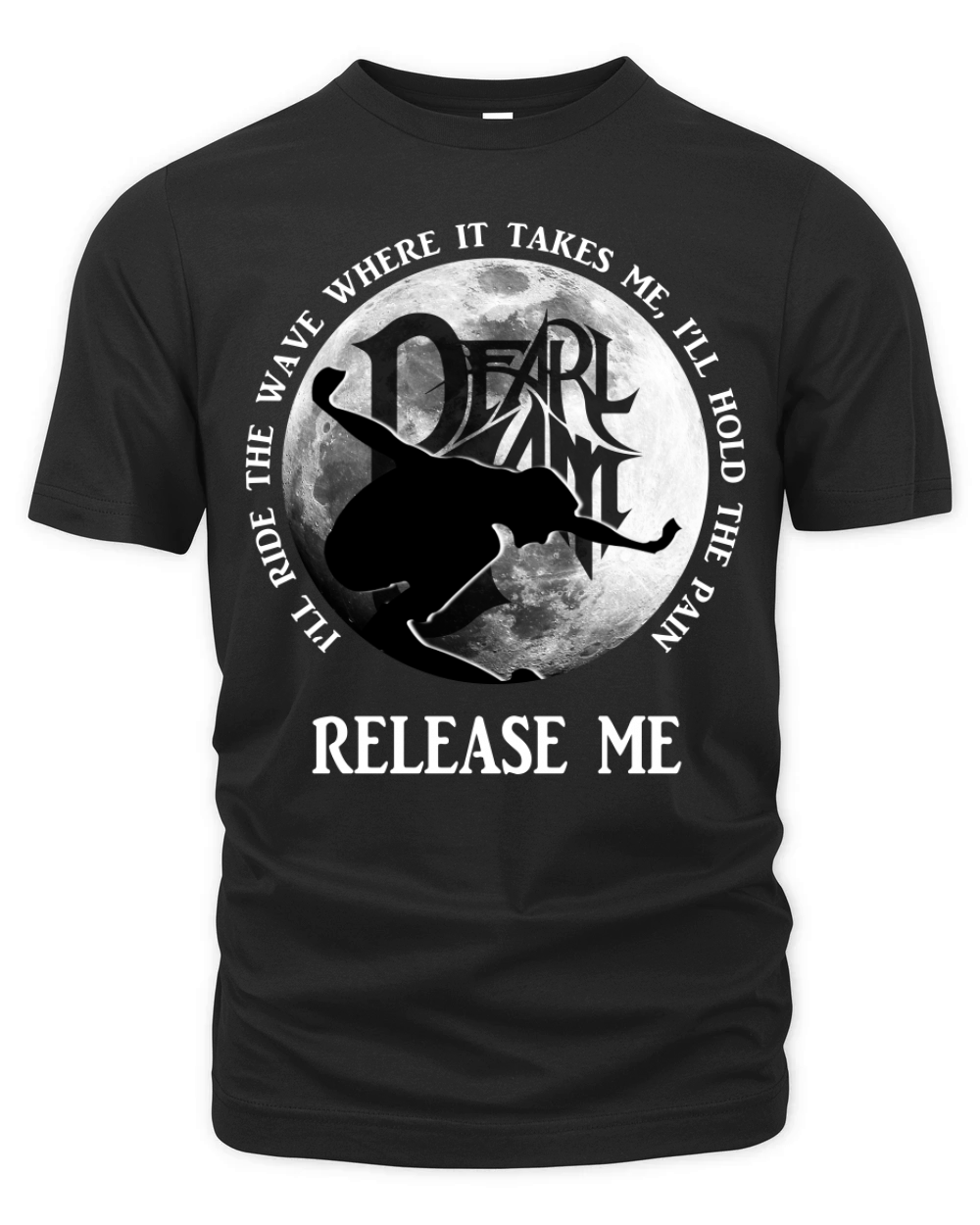 Pearl Jam Ilt Ride The Wave Where It Takes Me Organic Unisex T-shirt