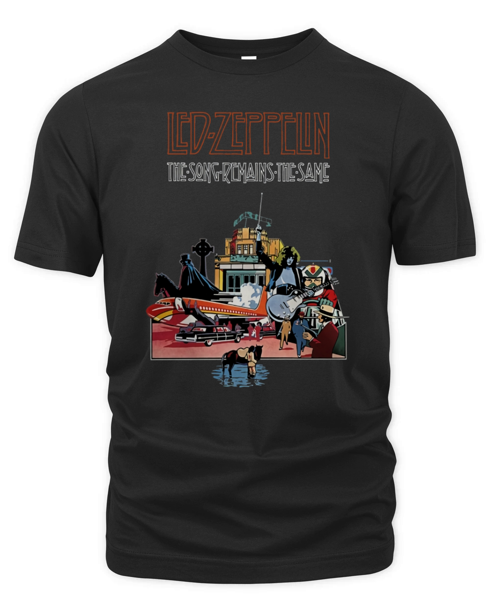 The Song Remains The Same Organic Unisex T-shirt