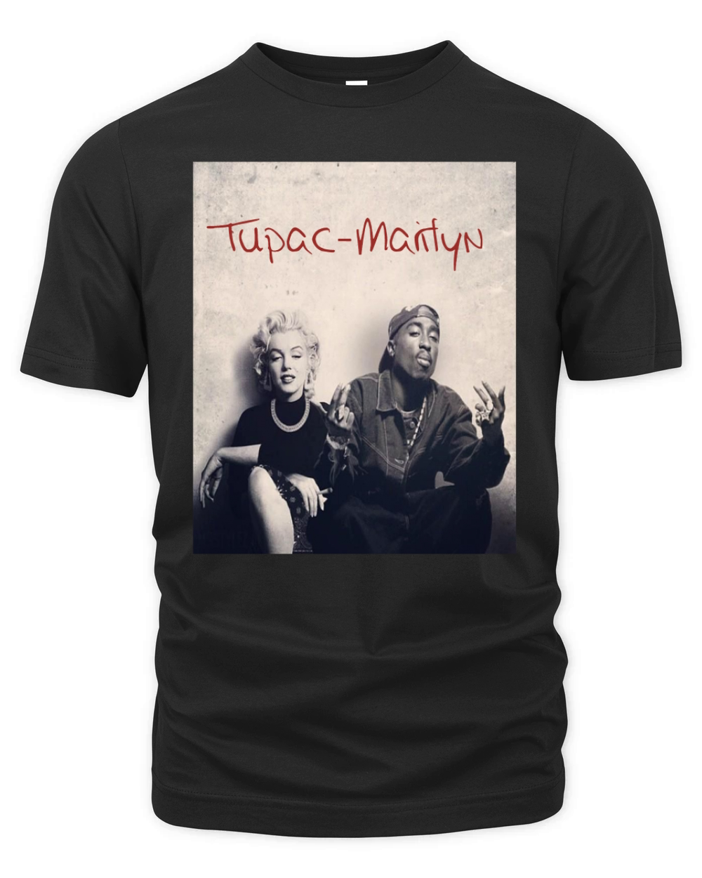 TuPac Marilyn Fans Organic Unisex T-shirt