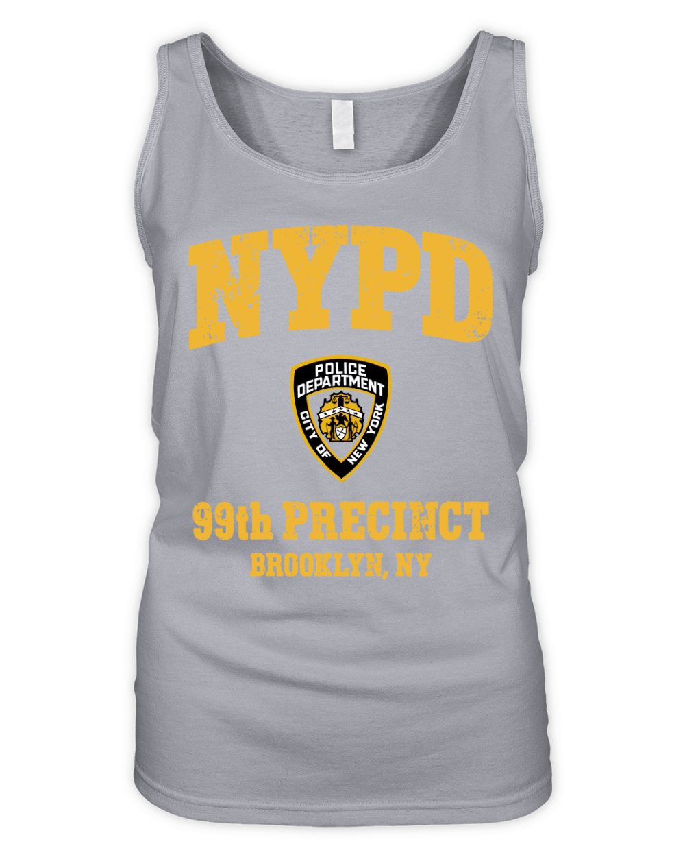 NYPD Police department city of New York 99th Precinct Brooklyn NY shirt Organic Women's Tank Top