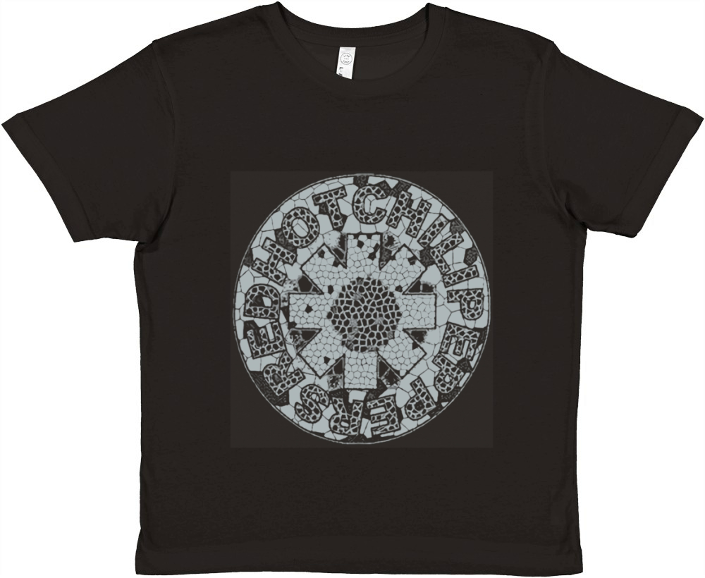 Red Hot Chili Peppers Mosaic RHCP Logo Classic Premium Kids Crewneck T-shirt