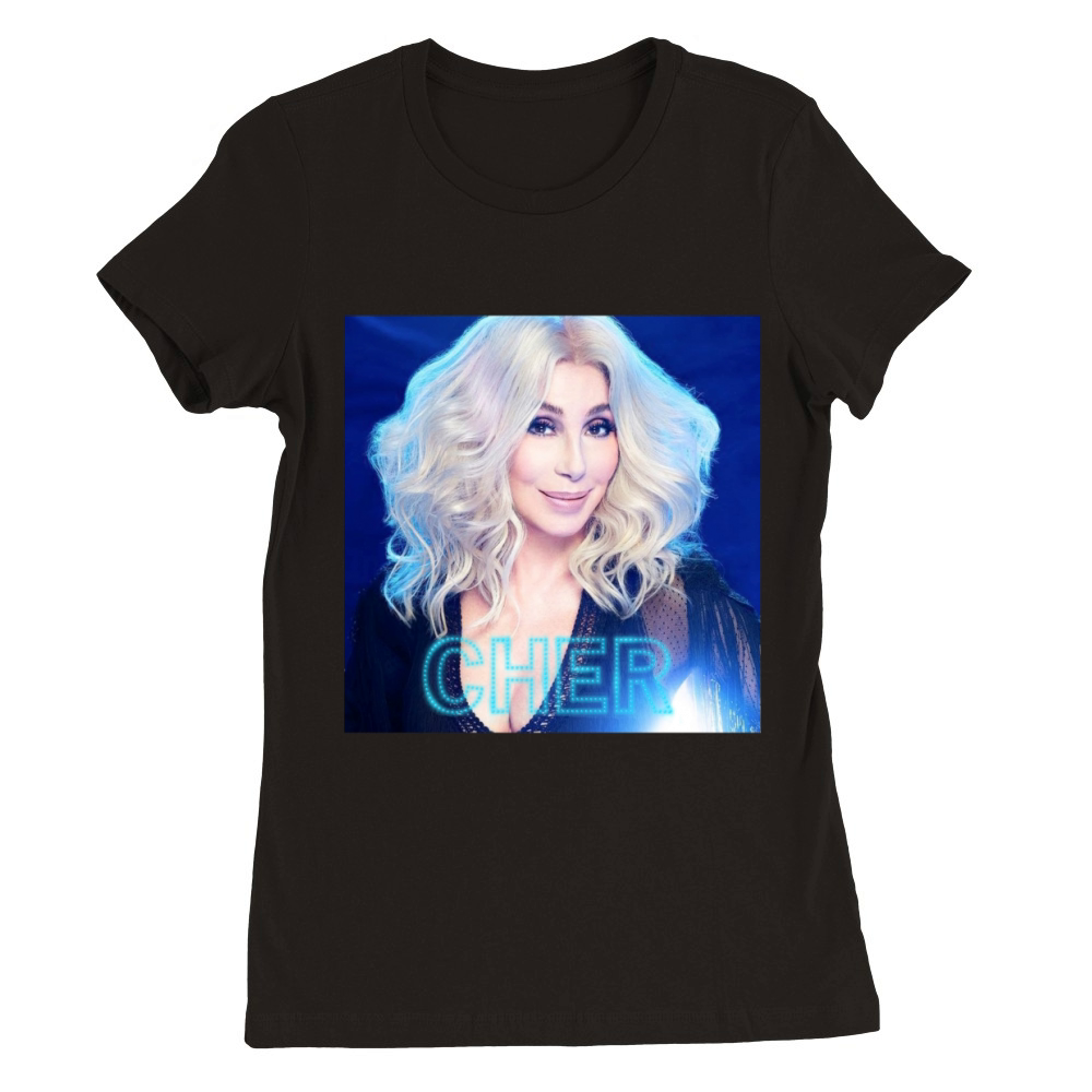 Cher music Premium Womens Crewneck T-shirt