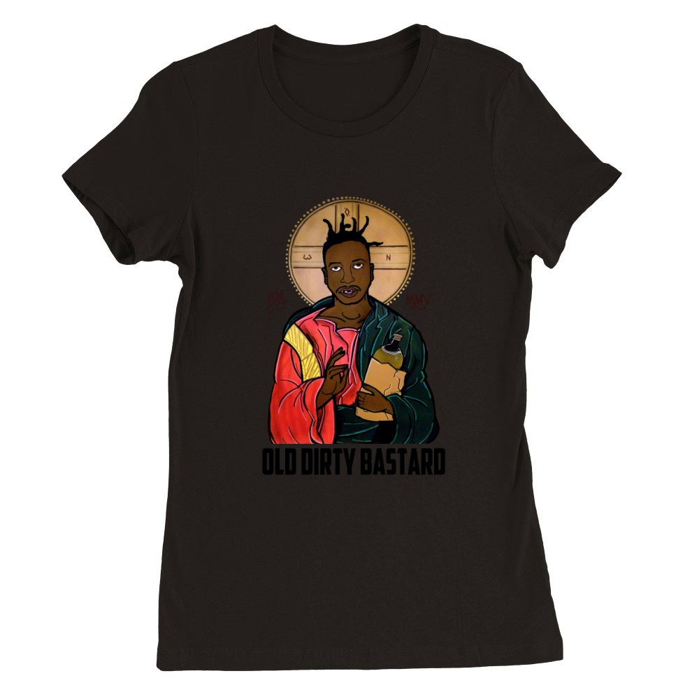 Hip Hop Men Rap Music Old School Old Dirty Bastard Premium Womens Crewneck T-shirt